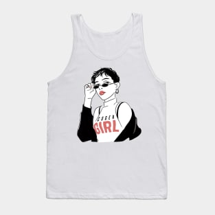 IT Shirt Coder Girl Tank Top